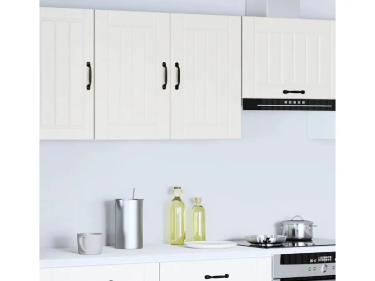 vidaXL Küchen-Hängeschrank Lucca Weiß Holzwerkstoff 853827