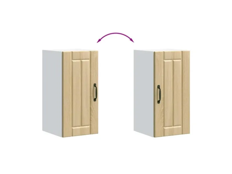 vidaXL Küchen-Hängeschrank Lucca Sonoma-Eiche Holzwerkstoff 853780