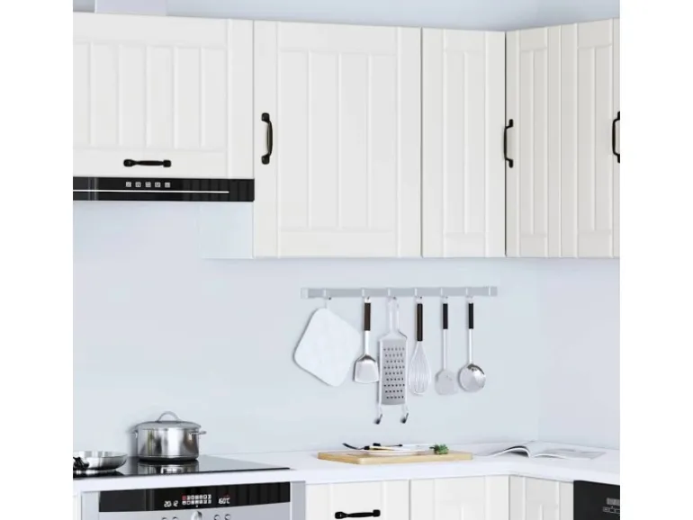 vidaXL Küchen-Hängeschrank Lucca Weiß Holzwerkstoff 853797