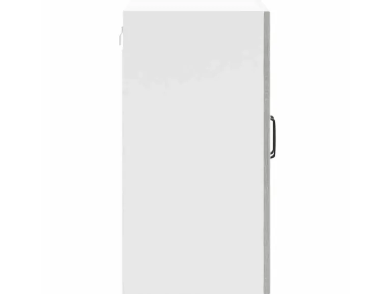 vidaXL Küchen-Hängeschrank mit Glastür Lucca Grau Sonoma Holzwerkstoff 853913