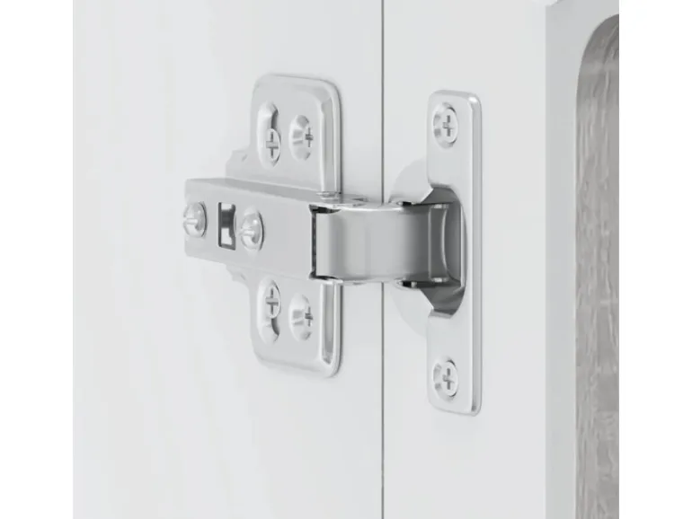 vidaXL Küchen-Hängeschrank mit Glastür Lucca Grau Sonoma Holzwerkstoff 853913