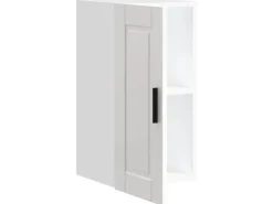 vidaXL Küchen-Hängeschrank Porto Hochglanz-Weiß Holzwerkstoff 854019