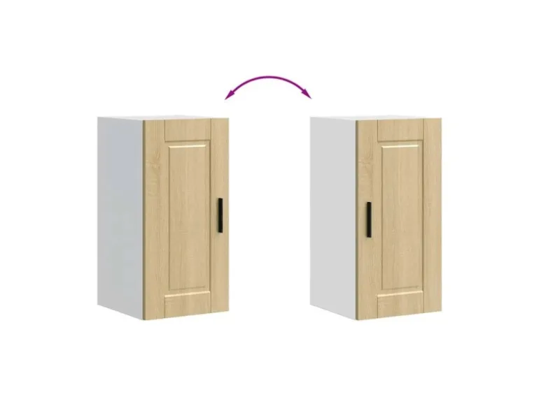 vidaXL Küchen-Hängeschrank Porto Sonoma-Eiche Holzwerkstoff 854020