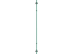 vidaXL Küchenrückwand Dunkelgrau 110 x 40 x 0,6 cm Gehärtetes Glas 42001310