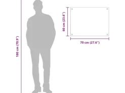 vidaXL Küchenrückwand Gelb 70 x 60 x 0,6 cm Gehärtetes Glas 42001252