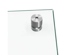 vidaXL Küchenrückwand Transparent 80×40 cm Hartglas 249469