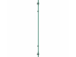 vidaXL Küchenrückwand Weiß 70x40 cm Hartglas 249451