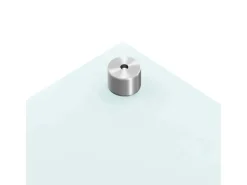 vidaXL Küchenrückwand Weiß 70x40 cm Hartglas 249451