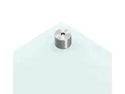 vidaXL Küchenrückwand Weiß 80x40 cm Hartglas 249454