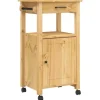 vidaXL Küchenwagen MONZA 48x40x90 cm Massivholz Kiefer Modell 9
