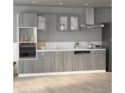vidaXL Unterschrank Grau Sonoma 60x46x81,5 cm Holzwerkstoff