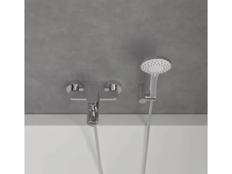 Villeroy & Boch Einhebel-Badewannenarmatur O.novo in Chrom