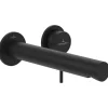 Villeroy & Boch Einhebel-Waschtischauslauf-Set Loop & Friends in Matt Black