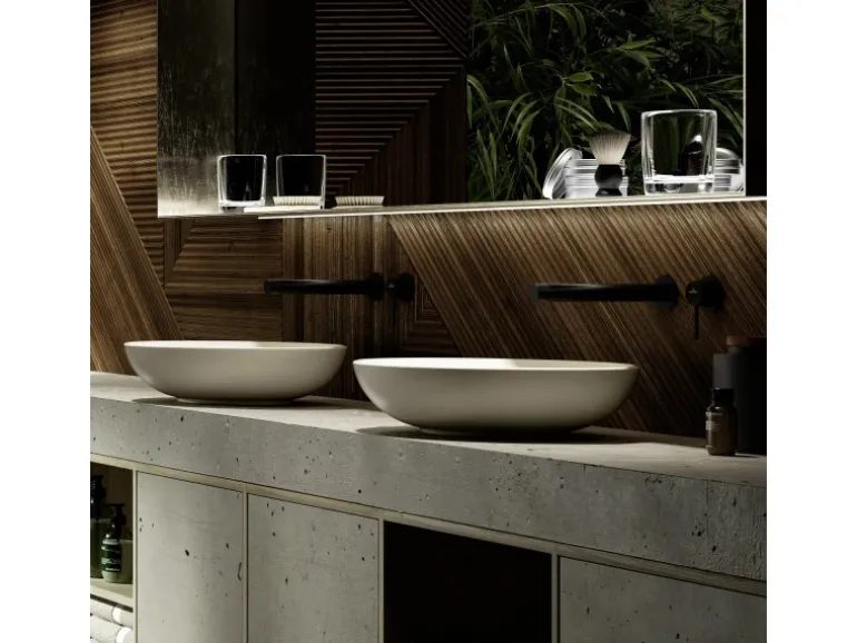 Villeroy & Boch Einhebel-Waschtischauslauf-Set Loop & Friends in Matt Black