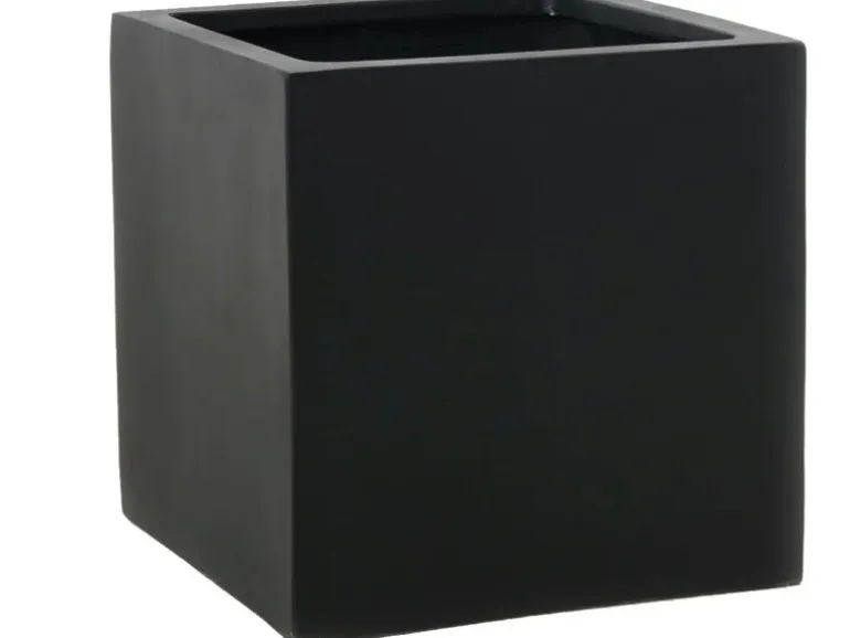 Vivanno Pflanzkübel Block 30 cm x 30 cm x 30 cm Anthrazit