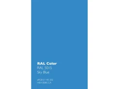 VIZIO 3 Wege Wasserhahn Küchenarmatur BOD mit 360° Schwenkbarem Auslauf Abnehmbare 2 Strahl Handbrause Verchromt Blau