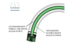 VIZIO 4 Wege Wasserhahn Küchenarmatur BOD mit 360° Schwenkbarem U Auslauf Schwarz Matt