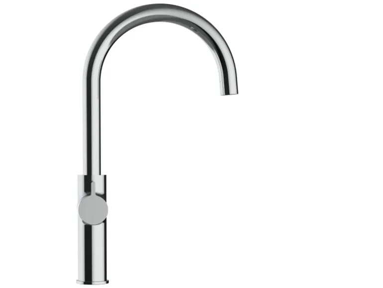VIZIO 3 Wege Wasserhahn Küchenarmatur FC mit 360° Schwenkbarem U Auslauf Verchromt
