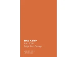 VIZIO 3 Wege Wasserhahn Küchenarmatur FC mit 360° Schwenkbarem Auslauf Abnehmbare 2 Strahl Handbrause Verchromt Orange