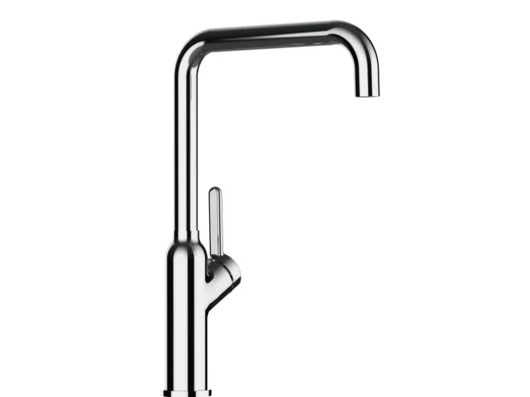 VIZIO Wasserhahn Küchenarmatur BOD mit 360° Schwenkbarem N Auslauf Verchromt