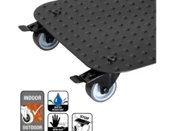 Wagner Pflanzenroller GH 7008 29 cm x 29 cm Schwarz