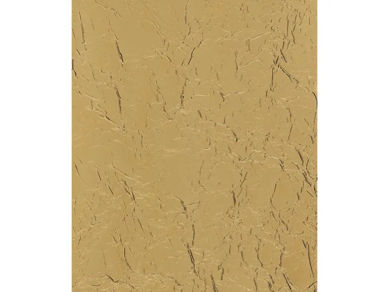 WALLFACE 24944 CREPA Gold Wandverkleidung 3D spiegelnd Gold 2,6 m2 2600 x 1000 x 1,83 Gold