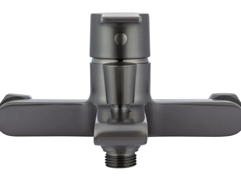 Wannenarmatur Bisenzio Einhebel Gunmetal