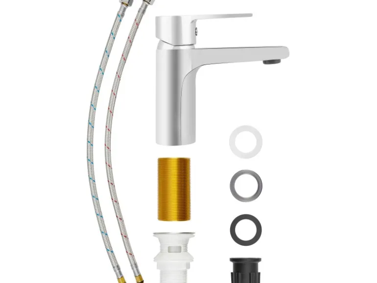 Waschtischarmatur Bisenzio Einhebel Chrom-Optik