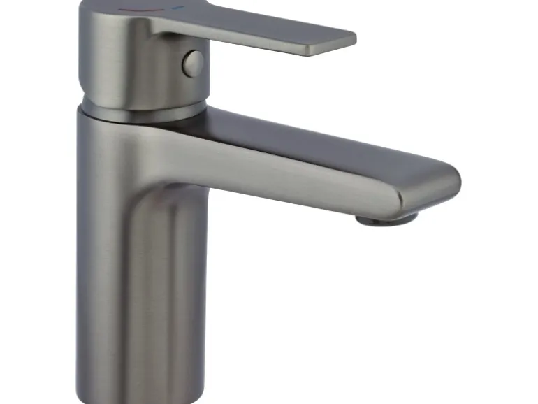 Waschtischarmatur Bisenzio Einhebel Gunmetal