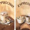 Wenko Abdeckplatte Universal Kaffee 2er-Set