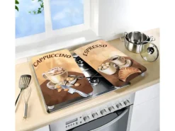 Wenko Abdeckplatte Universal Kaffee 2er-Set