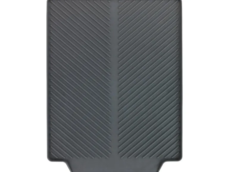 Wenko Abtropfmatte Linea 40 cm x 3 cm x 30 cm Grau