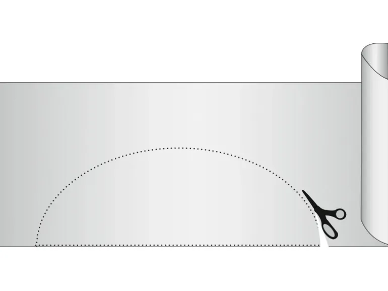 Wenko Anti-Rutsch-Matte Noppen Zuschneidbar 150 cm x 50 cm Weiß