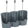 Wenko Flaschenhalter Filia 29 cm x 27 cm x 12,5 cm Schwarz