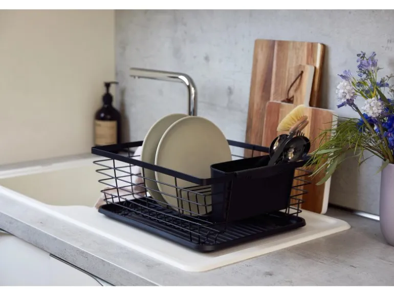 Wenko Geschirrabtropfer Drip Schwarz