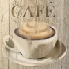 Wenko Glasrückwand Café 60 cm x 50 cm