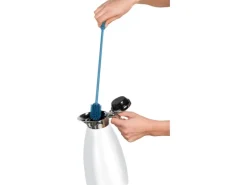 Wenko Silikon Flaschenbürste 38 cm Blau