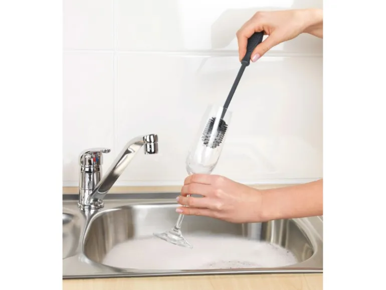 Wenko Silikon Spülbürste 25 cm Anthrazit