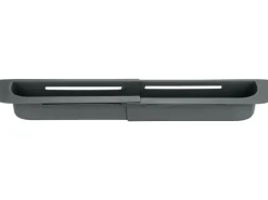 Wenko Spülorganizer Fino Ausziehbar bis 49,5 cm x 5,5 cm x 8,5 cm Grau