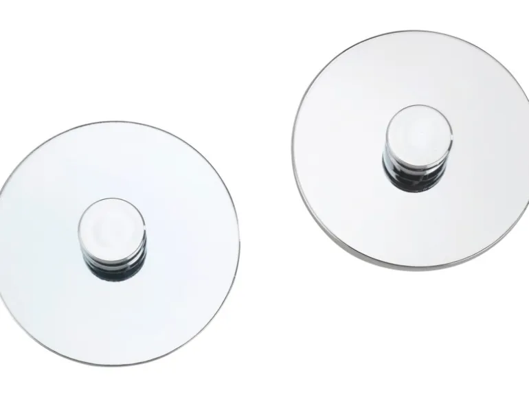 Wenko Wandhaken Turbo-Loc Adapter Uno Chrom 2er-Pack