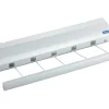 Wenko Wand-Wäscheleinen Ausziehbar Weiß 7 cm x 47,5 cm x 7 cm