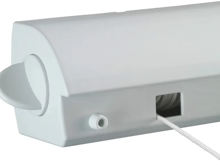 Wenko Wand-Wäscheleinen Ausziehbar Weiß 7 cm x 47,5 cm x 7 cm