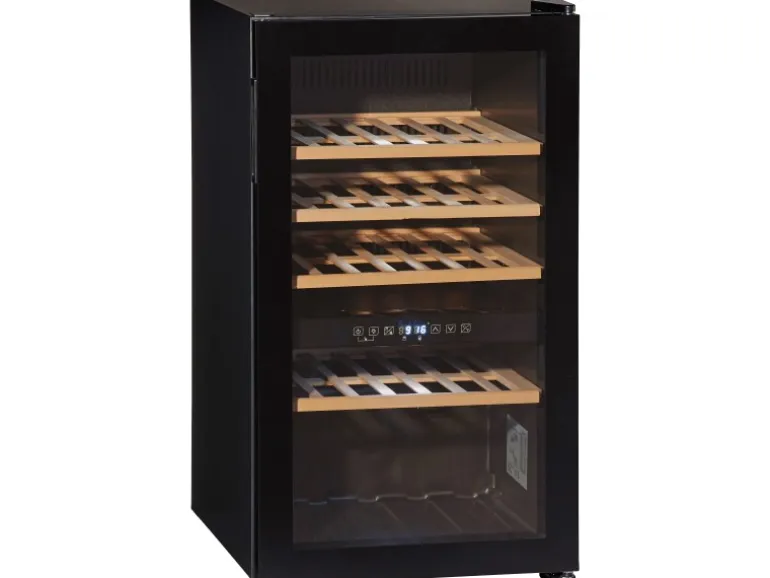 Wolkenstein Weintemperierschrank WTS49DW Schwarz EEK: G