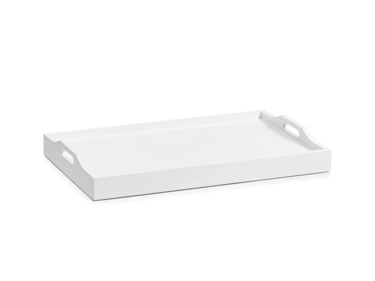 Zeller Betttablett MDF 27 cm x 35,5 cm x 56,5 cm Weiß