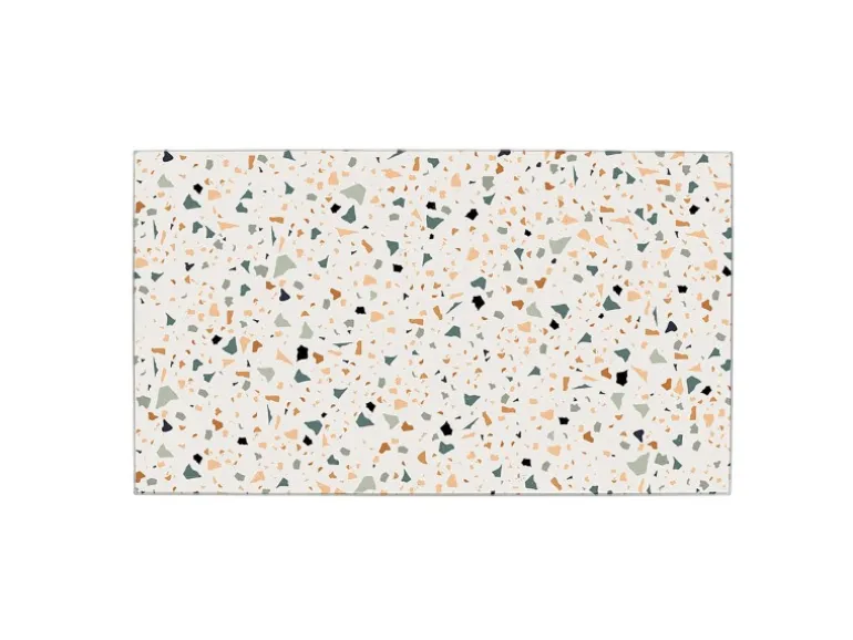 Zeller Herdabdeck-/Schneideplatten-Set Terrazzo 2-teilig Bunt