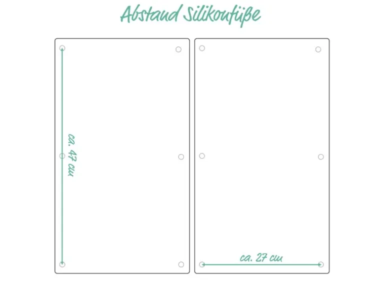 Zeller Herdabdeck-/Schneideplatten-Set Granit-Optik 2-teilig Anthrazit