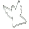 Zenker Ausstecher Engel 11 cm x 8,5 cm Silber