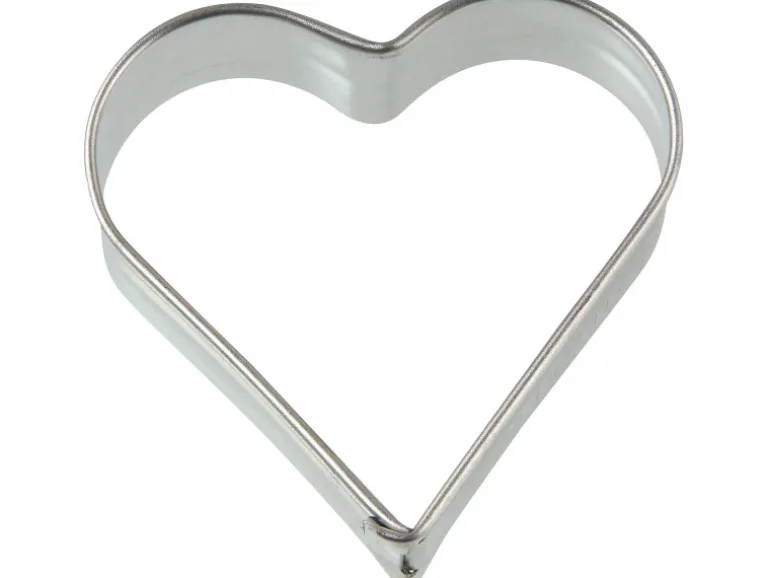Zenker Ausstecher Herz 55 mm x 55 mm x 17 mm Silber
