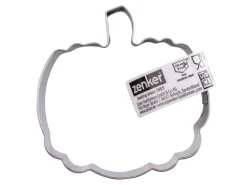 Zenker Ausstecher Kürbis 6,6 cm x 6,5 cm x 2,6 cm Silber