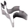 Zenker Ausstecher Rehkitz 6,9 cm x 4,6 cm x 2,6 cm Silber